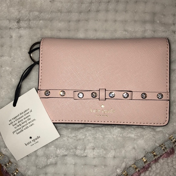 kate spade Handbags - BNWT KATE SPADE Small Light Pink Wallet